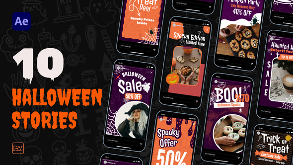 Photo of Halloween Sale Social Media Stories For AE – Videohive 59318831