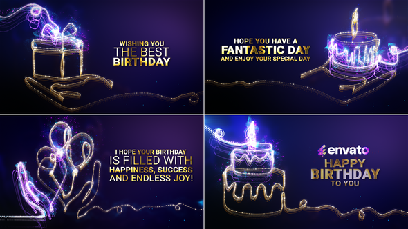 Photo of Happy Birthday Wishes // Birthday Wishes Intro – Videohive 59465920
