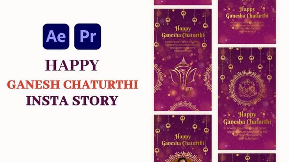 Photo of Happy Ganesh Chaturthi Instagram Story – Videohive 59411521