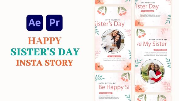 Photo of Happy Sisters Day Instagram Story – Videohive 59156319