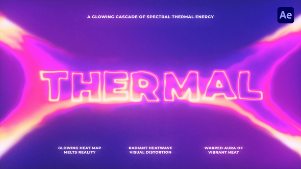 Photo of Heatmap Thermal Titles – Videohive 59429693