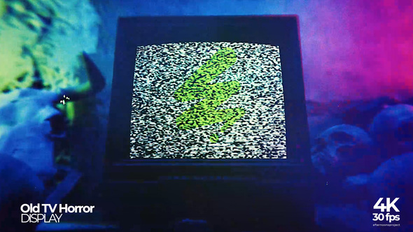 Photo of Horror Old TV Premiere – Videohive 59355600
