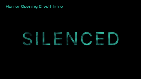 Photo of Horror Opening Credit Intro – Videohive 59467023