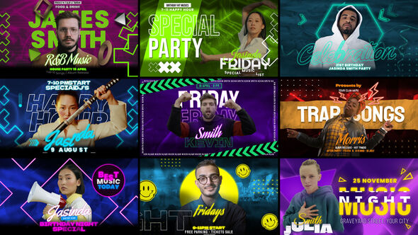 Photo of Hype Rush Freeze Frame – Videohive 59238678