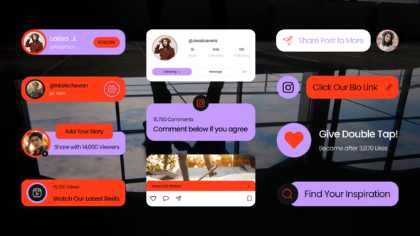 Photo of Instagram Social Media Lower Third – Videohive 59444568