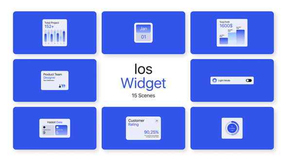 Photo of iOS Widget – Videohive 59230346