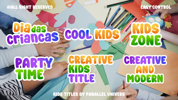 Photo of Kids Titles | MOGRT – Videohive 59513023