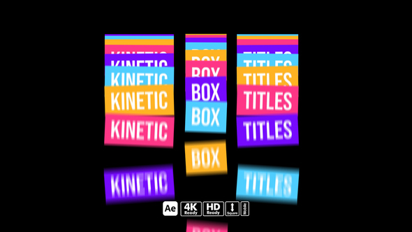 Photo of Kinetic Box Titles – Videohive 59514835