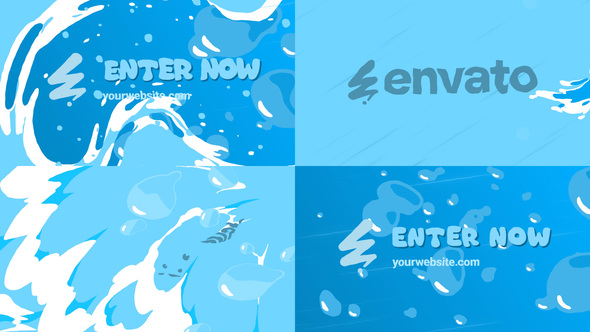 Photo of Liquid Sea Bubbles Logo for Premiere Pro – Videohive 59430958