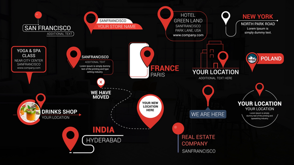 Photo of Location & Navigation Titles – Videohive 59339758