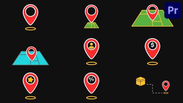 Photo of Location Pins And Map Markers for Premiere Pro – Videohive 59169542