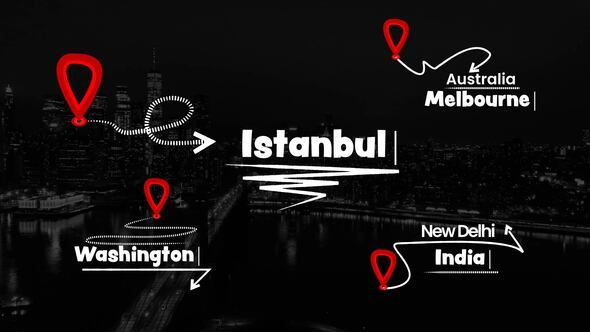 Photo of Location Titles – Videohive 59330497
