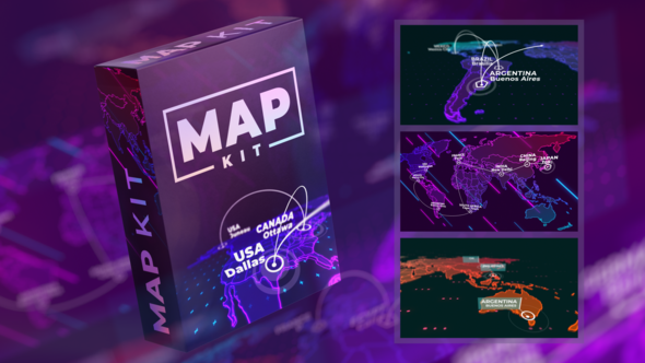Photo of Map Kit – Videohive 29389113