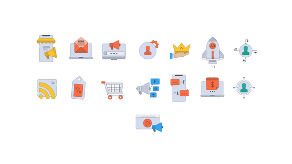 Photo of Marketing Icons vol. 2 – Videohive 58185008