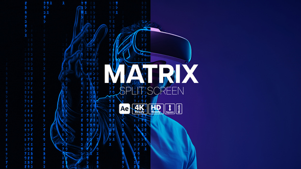 Photo of Matrix Split Screen – Videohive 59413993