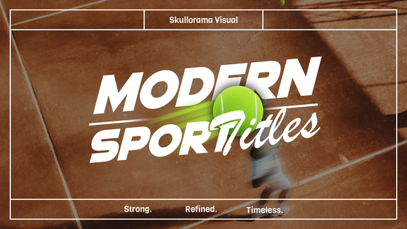 Photo of Modern Sport Titles – Videohive 59398835