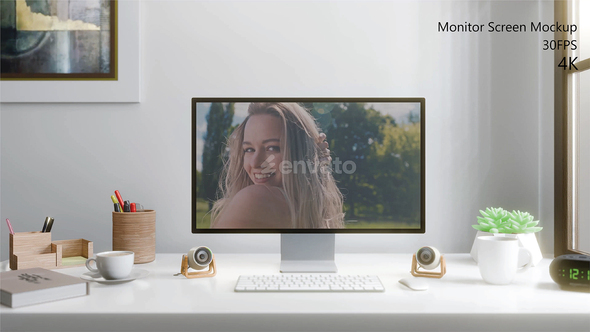 Photo of Monitor Screen Mockup – Videohive 58917941