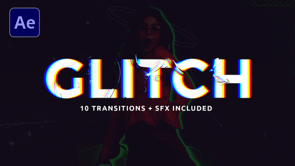 Photo of Monochrome Glitch Transitions – Videohive 59313015