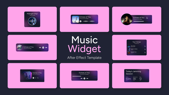 Photo of Music Widget – Videohive 59230298