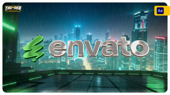 Photo of Neon City Logo Reveal – Videohive 59258879