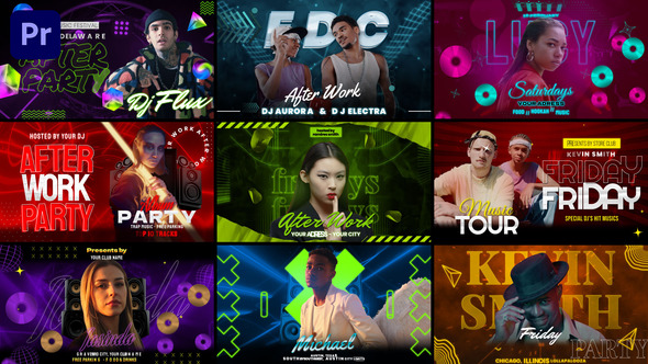 Photo of Neon Pulse Freeze Frame Pack – Videohive 59238645