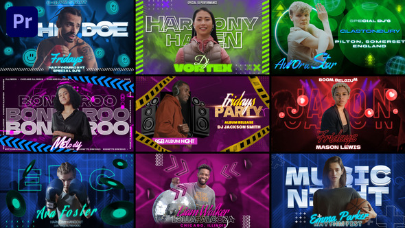 Photo of Neon Rhythm Freeze Frame Pack – Videohive 59239395