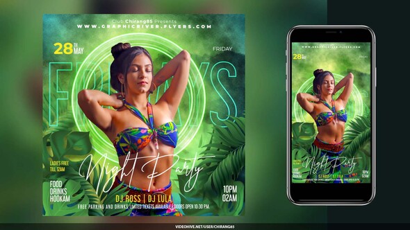 Photo of Night Club Flyer Stories v17 – Videohive 59172086