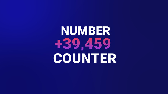 Photo of Number Counter – Videohive 59498947