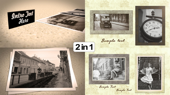 Photo of Old Photo Album (2 in 1) I MOGRT – Videohive 59251710