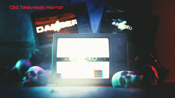 Photo of Old Television Horror Opener – Videohive 59332865