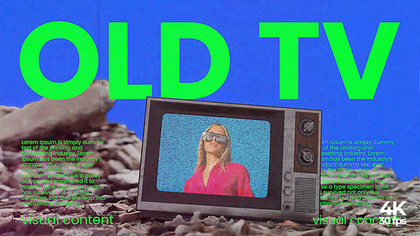 Photo of Old TV Visual Ruins – Videohive 59504211