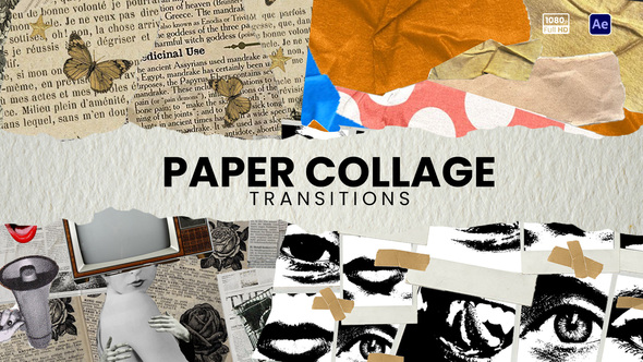 Photo of Paper Collage Transitions – Videohive 59371096