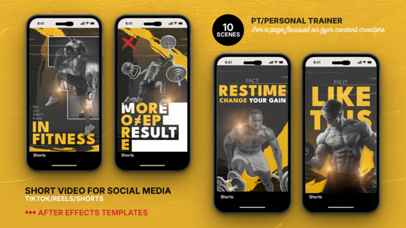 Photo of Personal Trainer & Fitness Coach | TikTok & Reels Video Template – Videohive 59442395