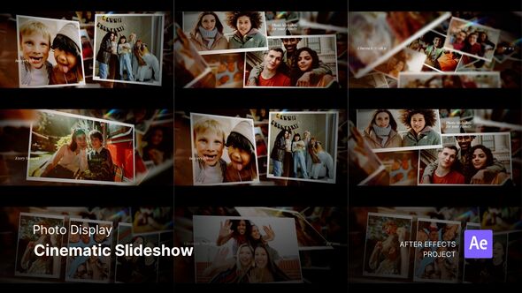 Photo of Photo Display – Cinematic Slideshow After Effects Project Files – Videohive 59074824