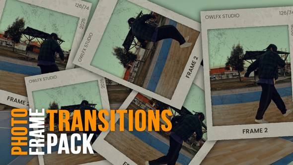 Photo of Photo Frame Transitions Pack – Videohive 59358555