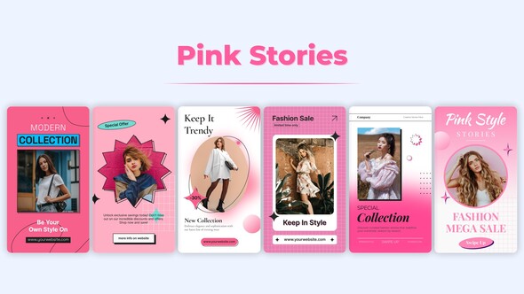 Photo of Pink Stories – Videohive 59428359