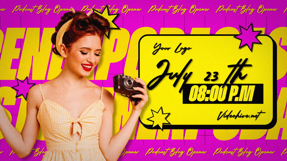 Photo of Podcast Opener | Mogrt – Videohive 59451807