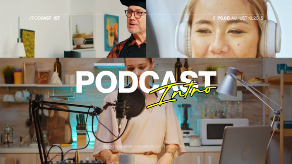 Photo of Podcast Opener – Videohive 58873985