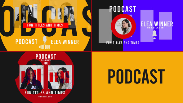 Photo of Podcast Opener – Videohive 59245220