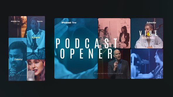 Photo of Podcast Opener – Videohive 59321887