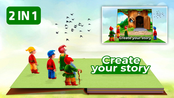 Photo of Pop-up Book Creator (2 in 1) – Videohive 13201972
