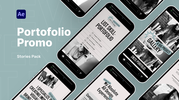 Photo of Portfolio Promo Stories Pack – Videohive 59230281