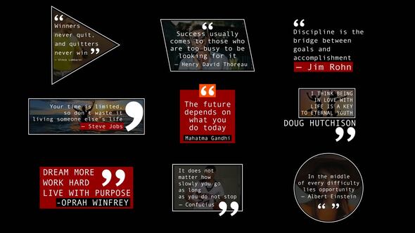Photo of Quotes Titles | AE | – Videohive 59358540