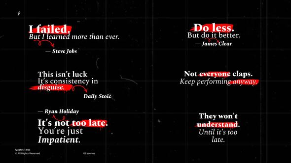 Photo of Quotes Titles +RGB | After Effects – Videohive 59313710