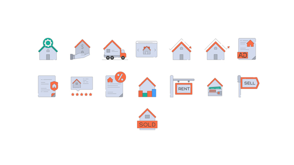 Photo of Real Estate Icons vol. 2 – Videohive 58426150