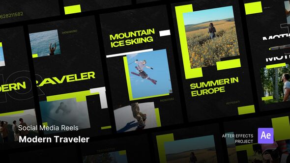 Photo of Reels – Modern Traveler Effect After Effects Project Files – Videohive 59248307
