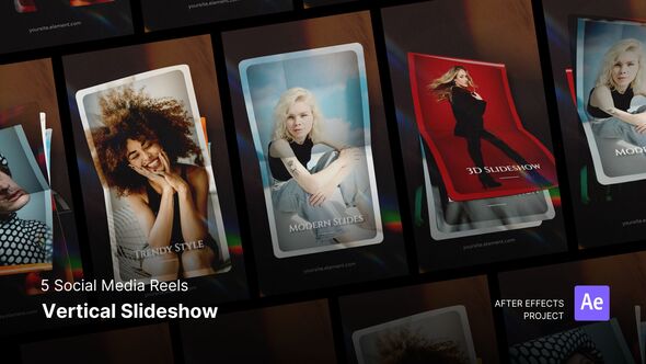 Photo of Reels – Vertical Slideshow After Effects Project Files – Videohive 59277082