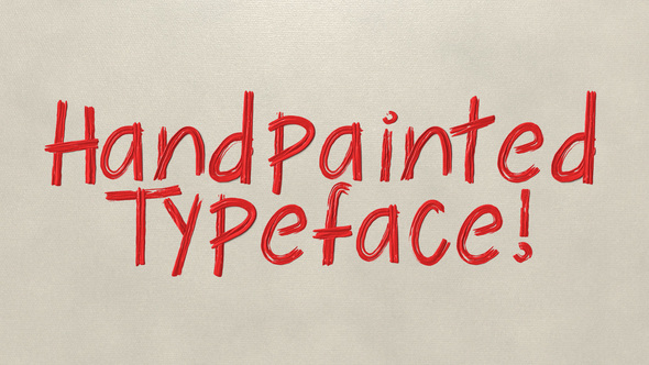 Photo of Rindle – Handpainted Typeface – Videohive 59467145