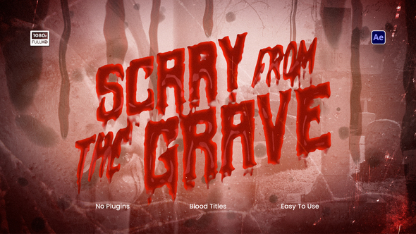 Photo of Scary Blood Titles – Videohive 59266213