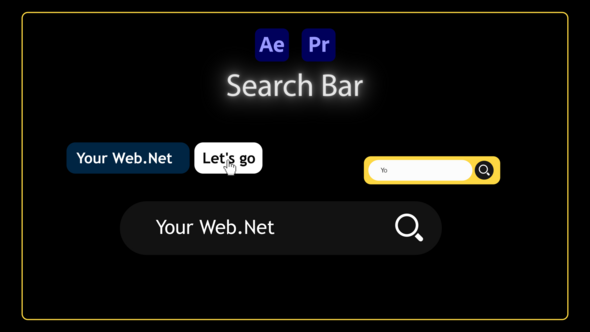 Photo of Search bar (Ae + Pre) – Videohive 56638856